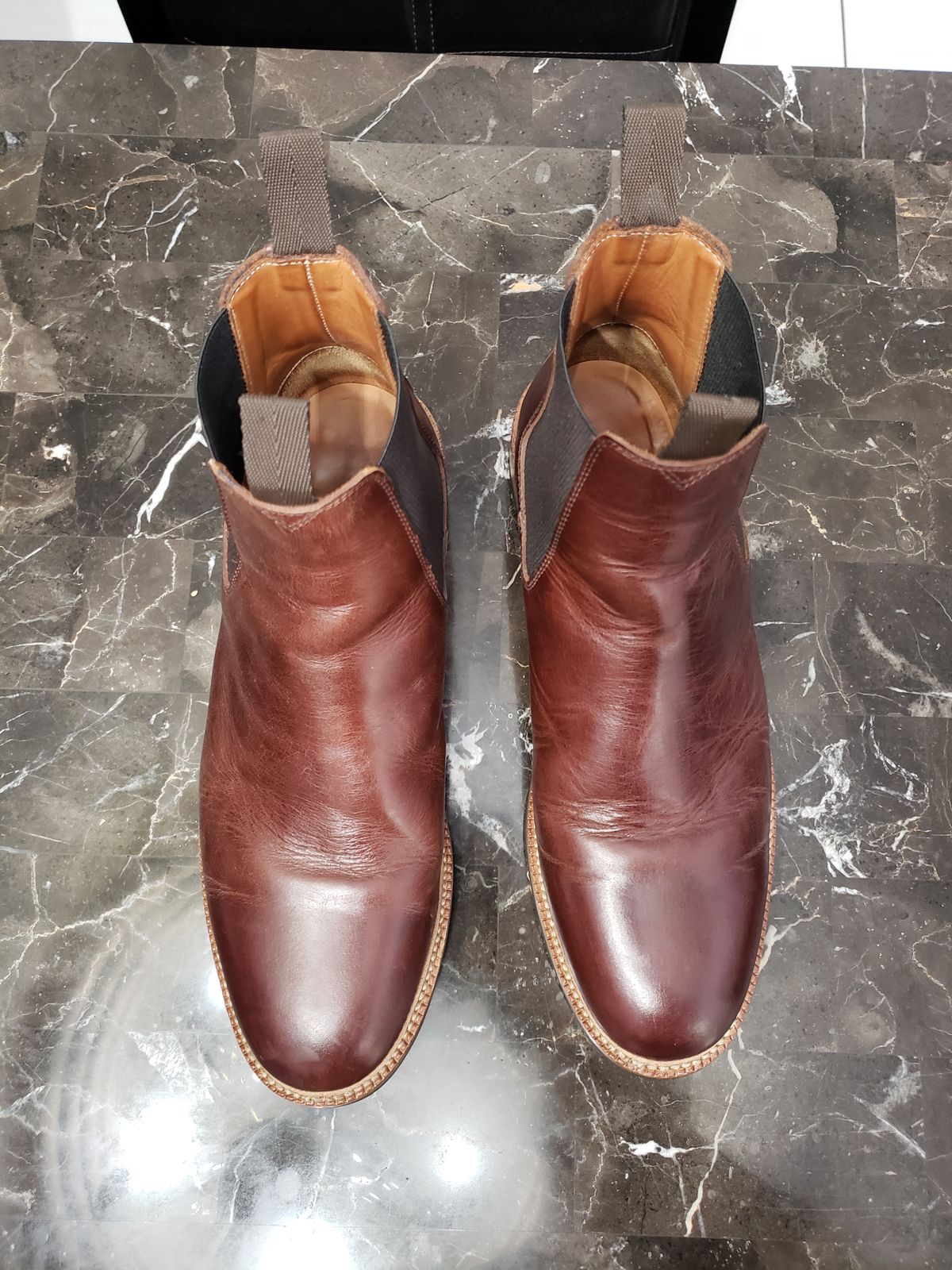 Photo by shaggermeister on November 5, 2022 of the Parkhurst The Elmwood in Mahogany Full Grain.