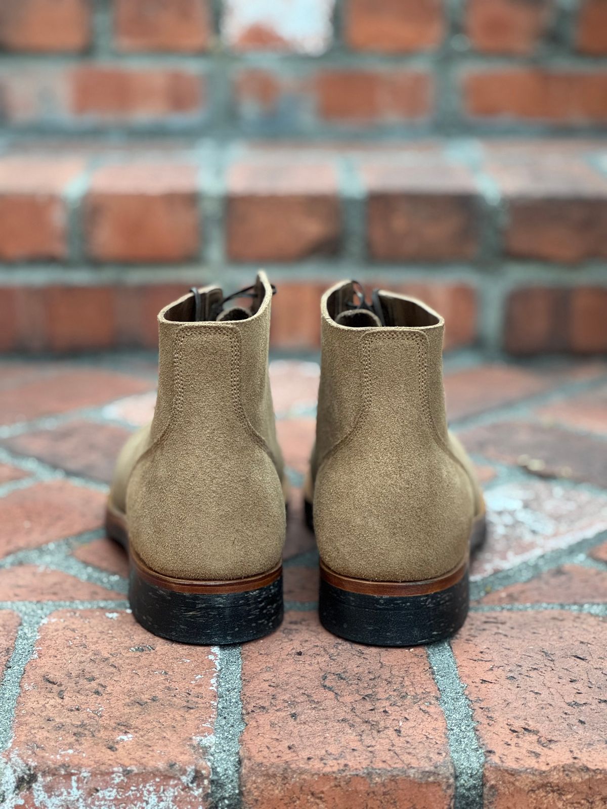 Photo by SierraLizard on October 1, 2025 of the Viberg N1 Boot-Marine Field Shoe in Horween Marine Field Roughout.