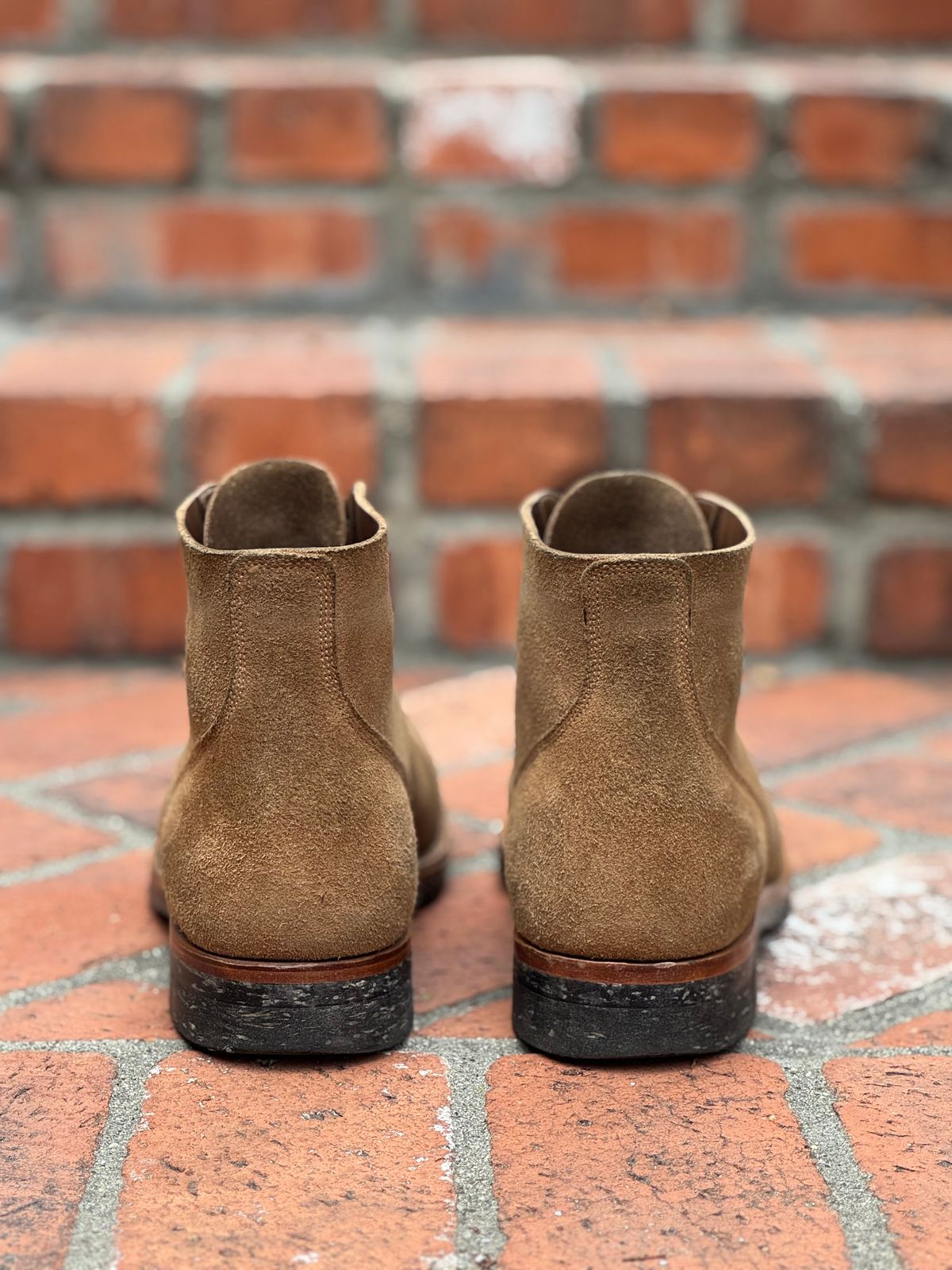 Photo by SierraLizard on November 1, 2025 of the Viberg N1 Boot-Marine Field Shoe in Horween Marine Field Roughout.