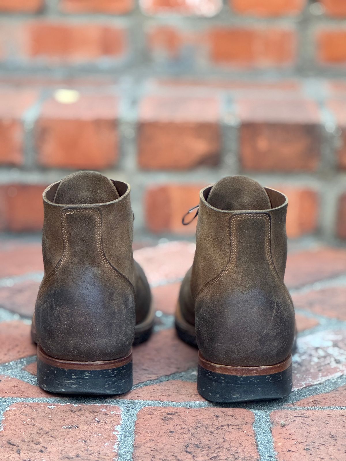 Photo by SierraLizard on February 1, 2026 of the Viberg N1 Boot-Marine Field Shoe in Horween Marine Field Roughout.