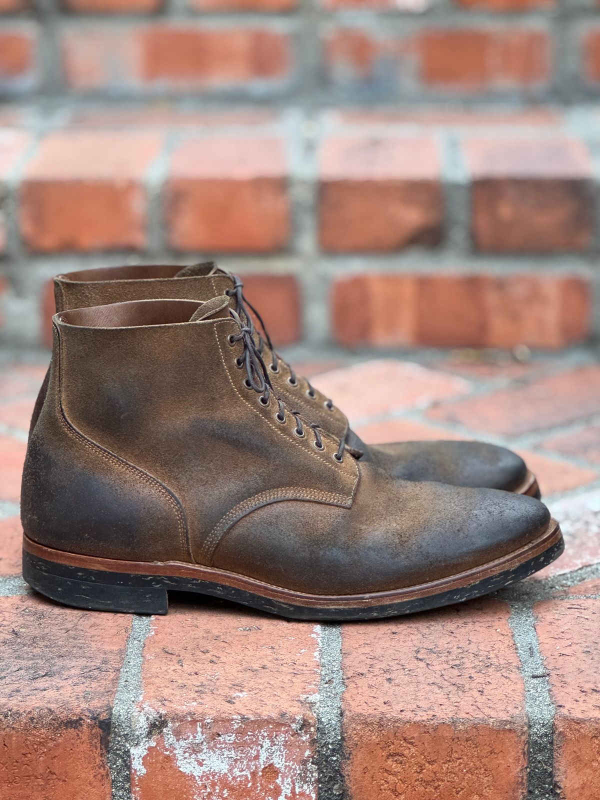 Photo by SierraLizard on April 1, 2026 of the Viberg N1 Boot-Marine Field Shoe in Horween Marine Field Roughout.