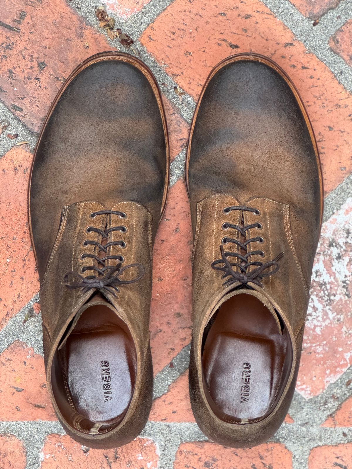 Photo by SierraLizard on April 1, 2026 of the Viberg N1 Boot-Marine Field Shoe in Horween Marine Field Roughout.