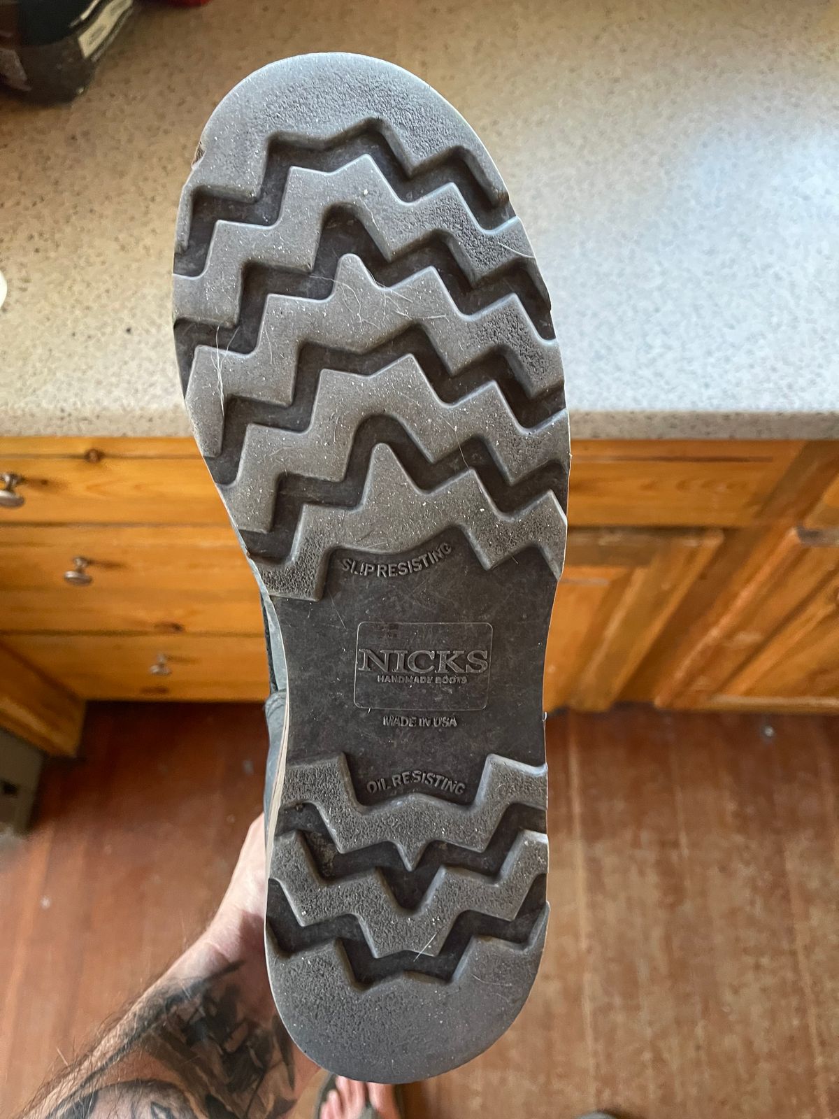 Photo by Eazydoesit on January 19, 2026 of the Nicks MTO in Seidel WeatherShield Black.