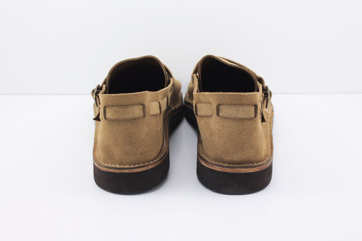 Photo by polishengineering on October 3, 2024 of the Oak Street Bootmakers Country Loafer in Horween Natural Chromexcel Roughout.