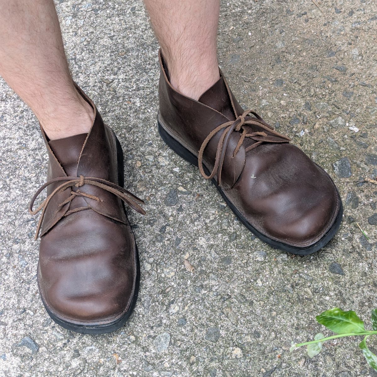 Photo by polishengineering on May 1, 2026 of the Aurora Shoe Co. North Pacific in Horween Brown Chromexcel.