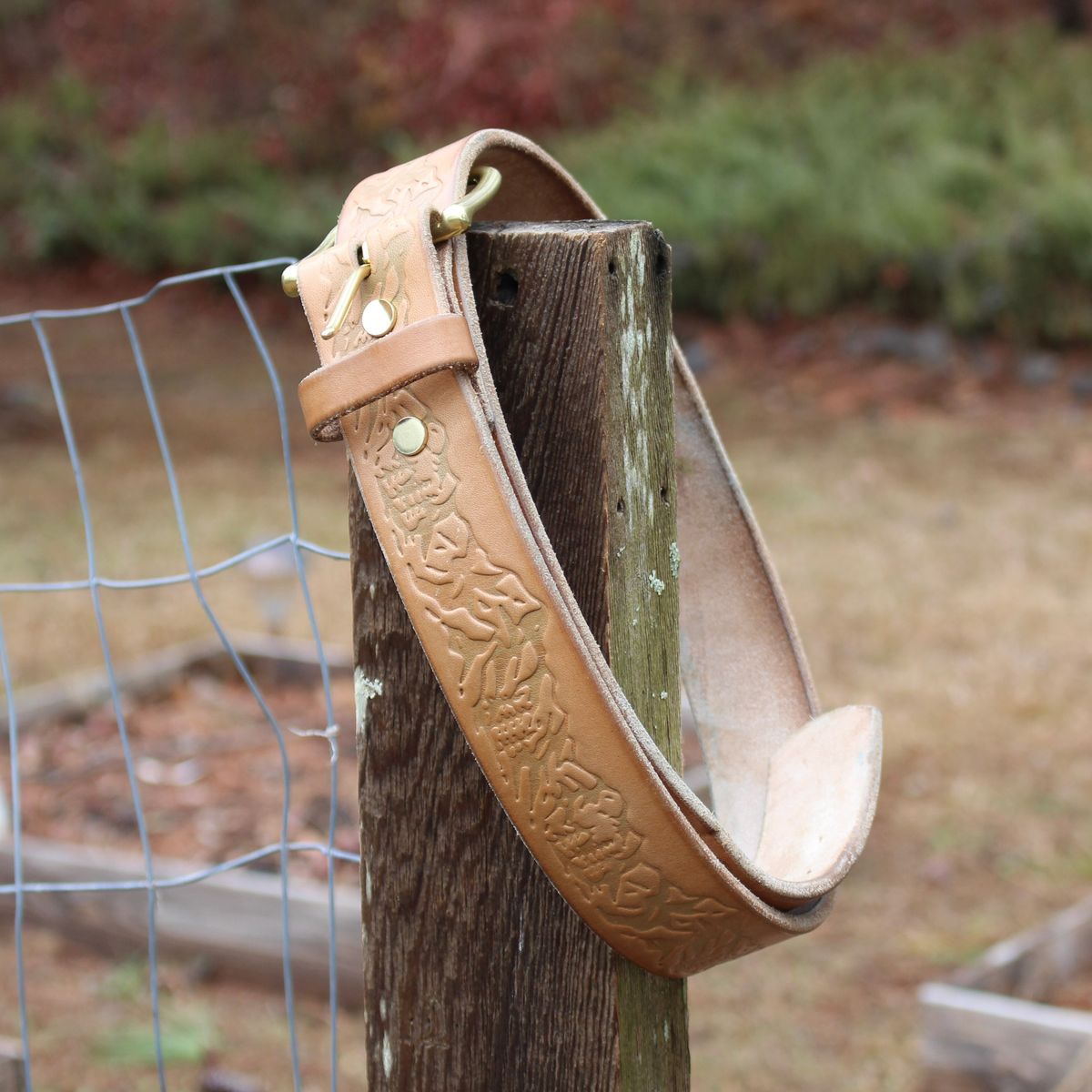 Photo by polishengineering on February 4, 2026 of the Harker Leatherworks Rainier Belt in Bakers Bridle.