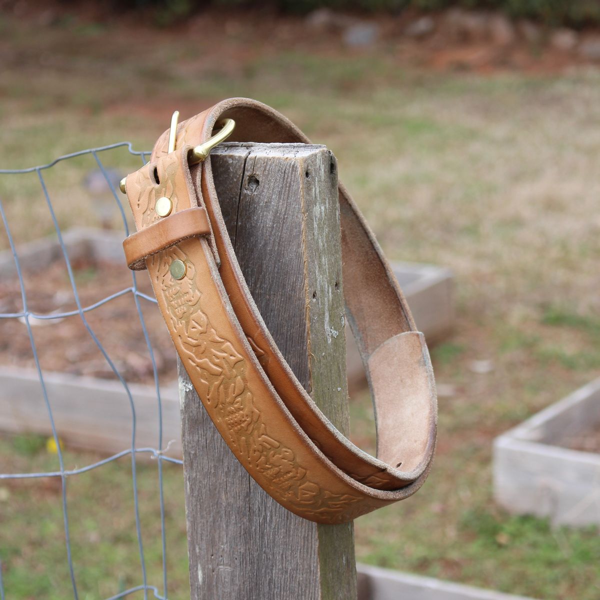 Photo by polishengineering on March 2, 2026 of the Harker Leatherworks Rainier Belt in Bakers Bridle.