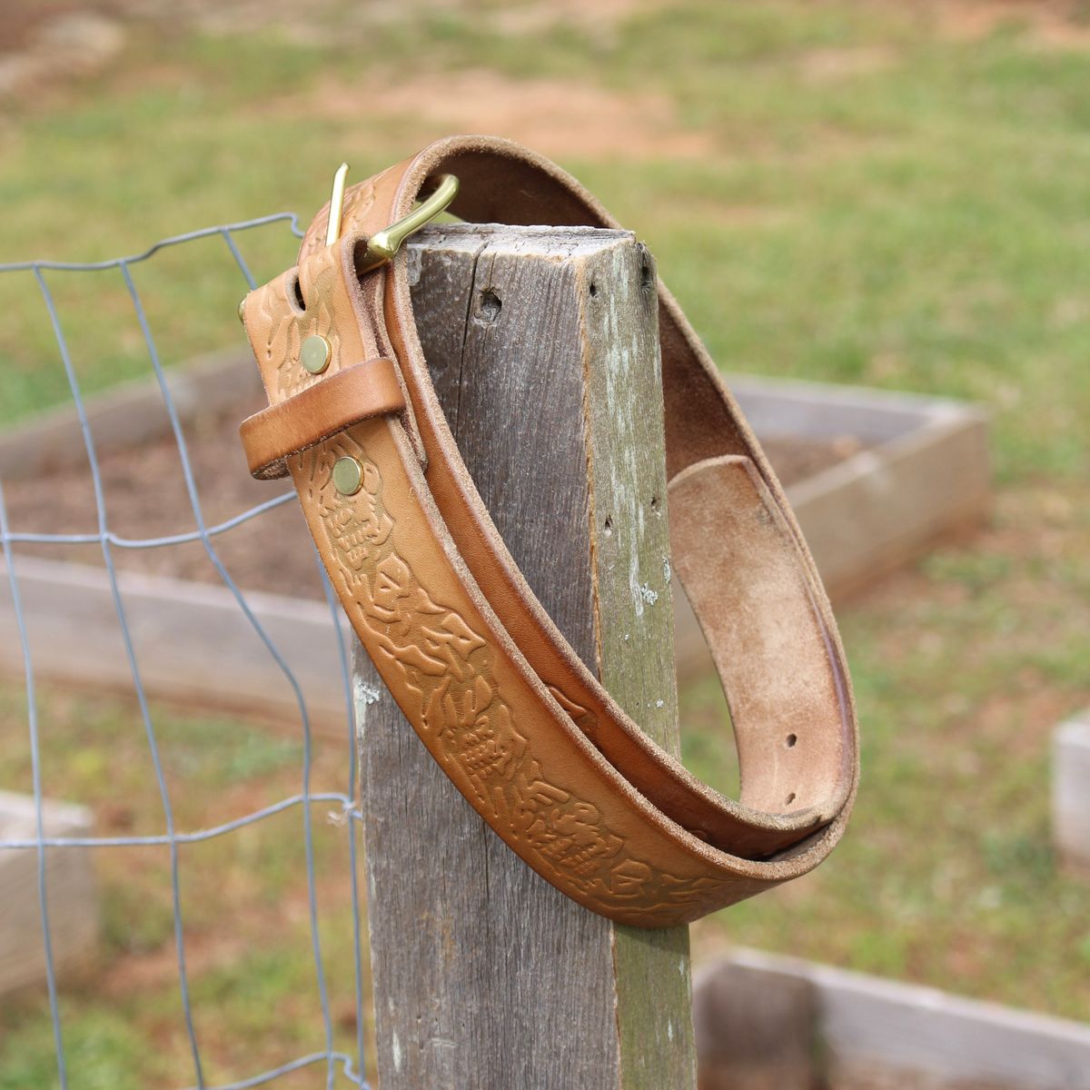 Photo by polishengineering on April 4, 2026 of the Harker Leatherworks Rainier Belt in Bakers Bridle.