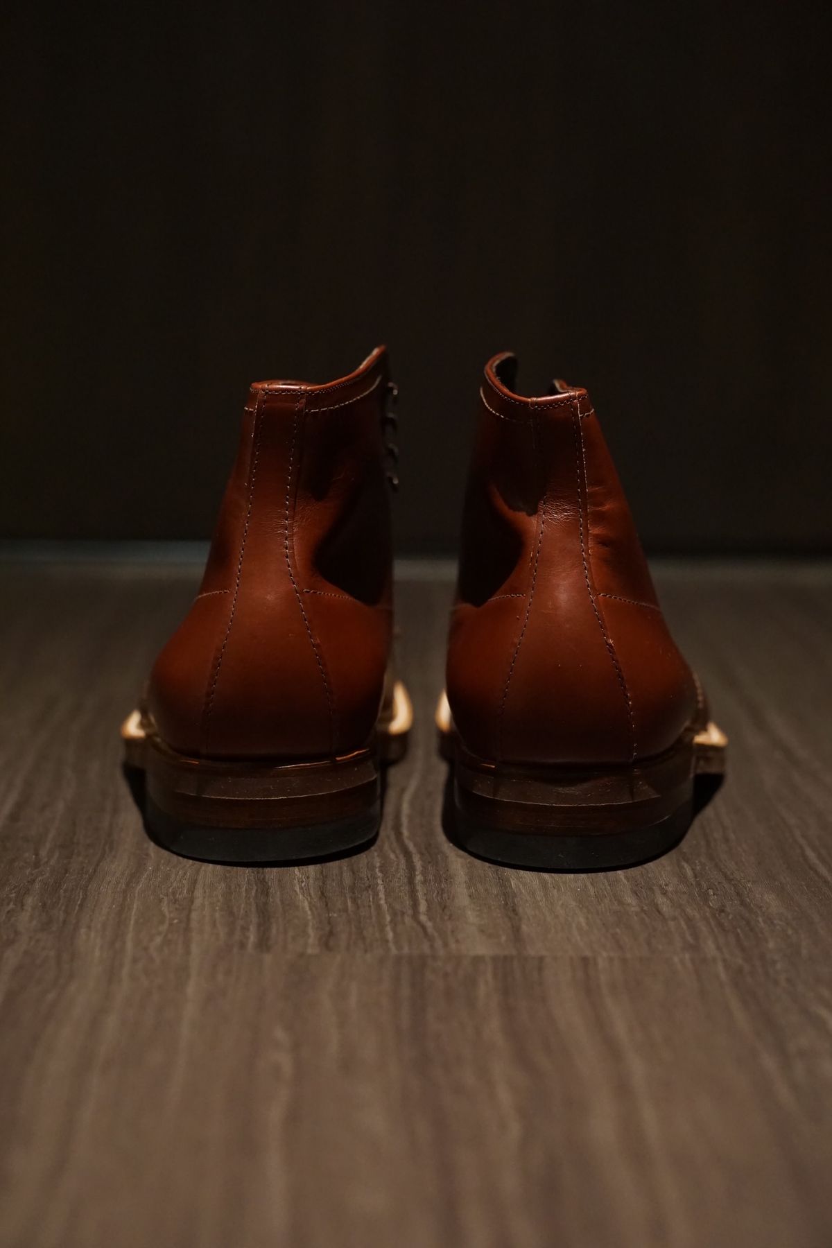 Photo by selvedgeline on October 1, 2022 of the Alden Indy Boot in Unknown Material.
