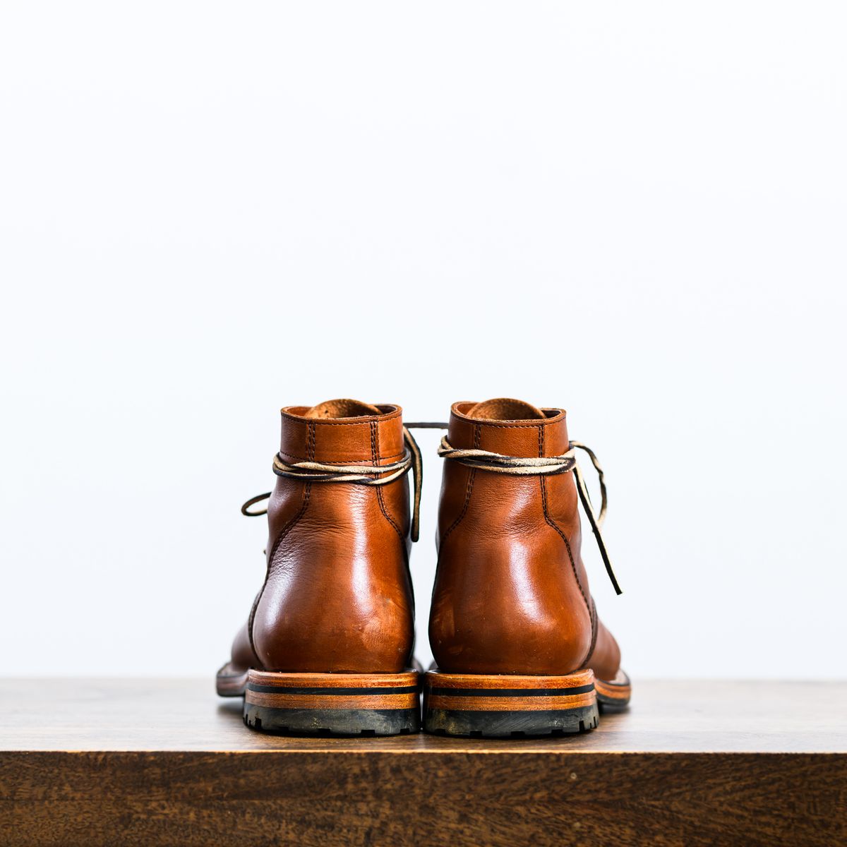 Photo by ABPhoto on November 2, 2024 of the Parkhurst The Allen in Tempesti Cognac Veg Tan.