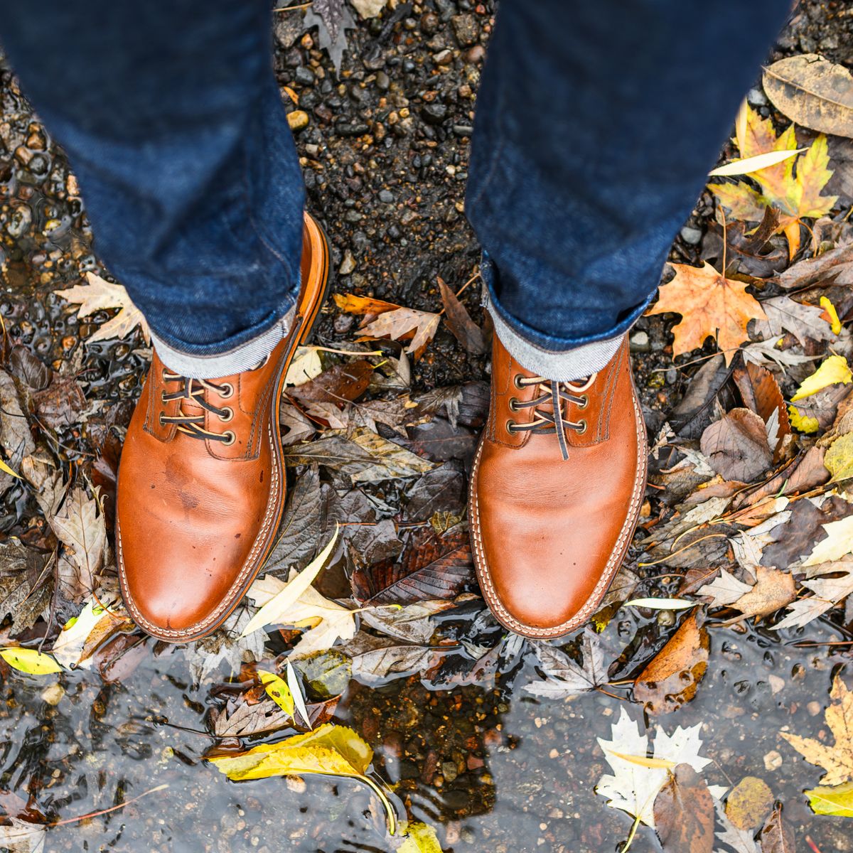 Photo by ABPhoto on November 1, 2024 of the Parkhurst The Allen in Tempesti Cognac Veg Tan.