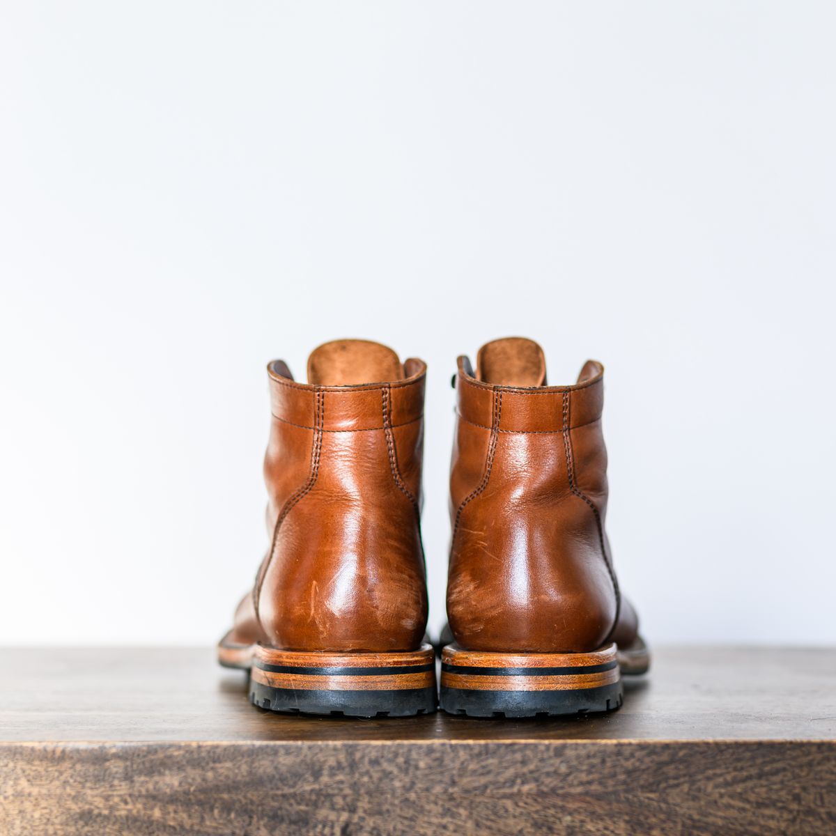 Photo by ABPhoto on December 2, 2024 of the Parkhurst The Allen in Tempesti Cognac Veg Tan.