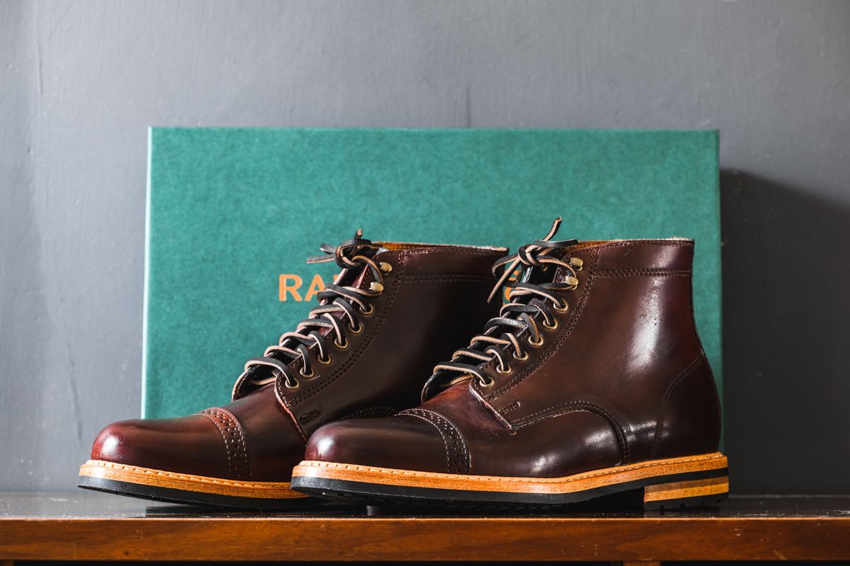 Photo by ABPhoto on March 23, 2023 of the Rancourt & Co. Porter Boot in Horween Espresso Shell Cordovan.