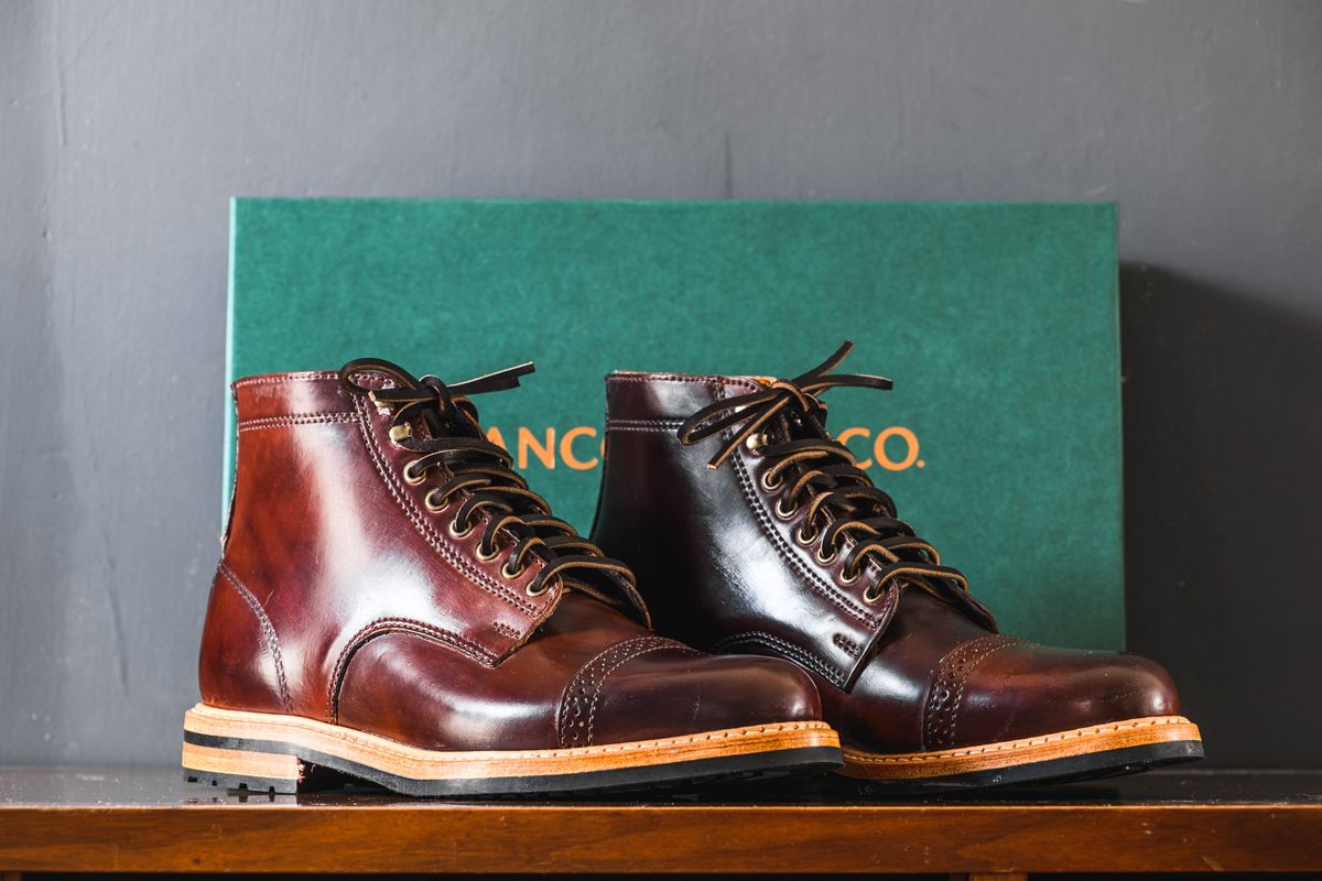 Photo by ABPhoto on March 23, 2023 of the Rancourt & Co. Porter Boot in Horween Espresso Shell Cordovan.