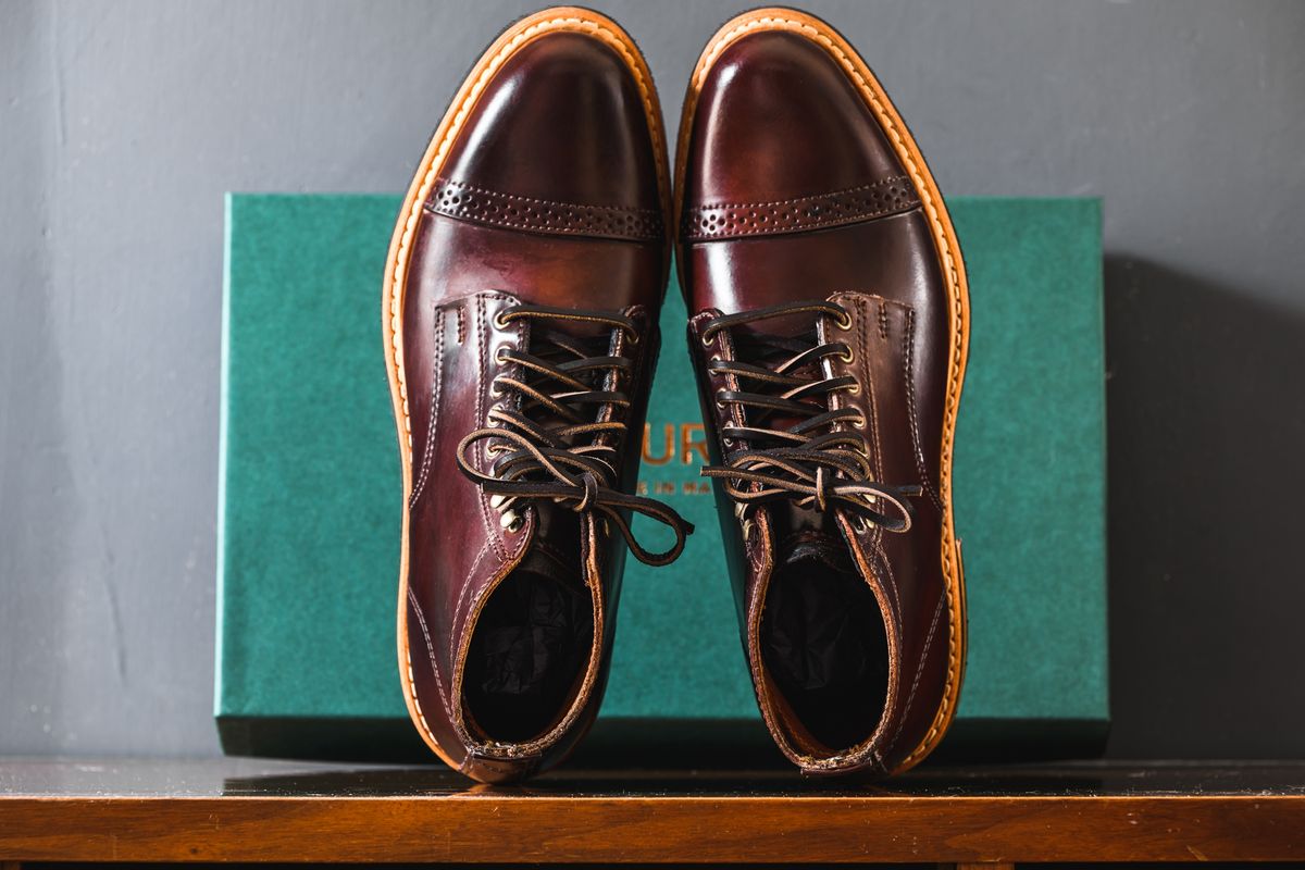 Photo by ABPhoto on March 23, 2023 of the Rancourt & Co. Porter Boot in Horween Espresso Shell Cordovan.