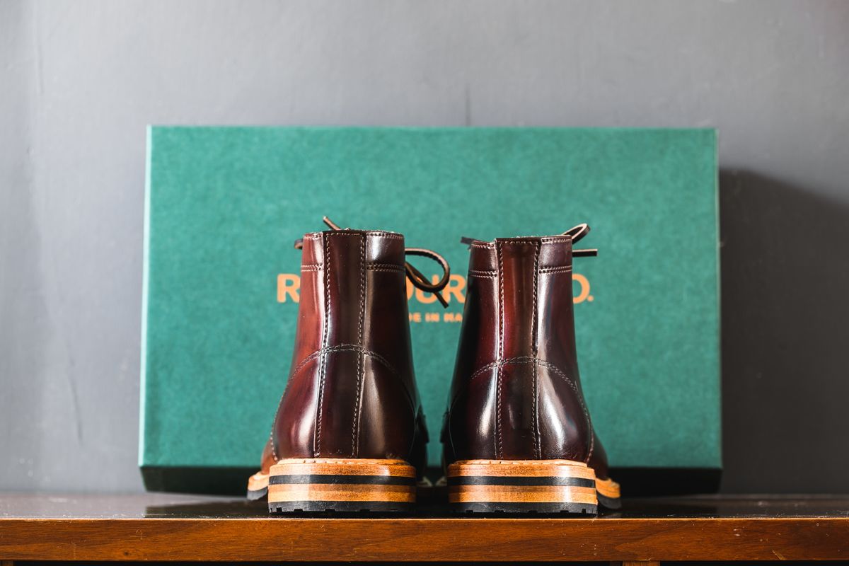 Photo by ABPhoto on March 23, 2023 of the Rancourt & Co. Porter Boot in Horween Espresso Shell Cordovan.