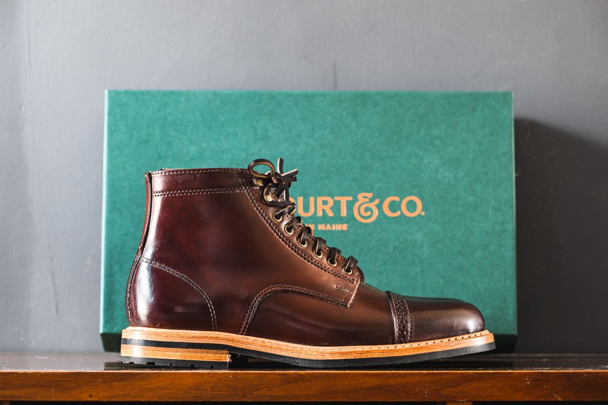 Photo by ABPhoto on March 23, 2023 of the Rancourt & Co. Porter Boot in Horween Espresso Shell Cordovan.