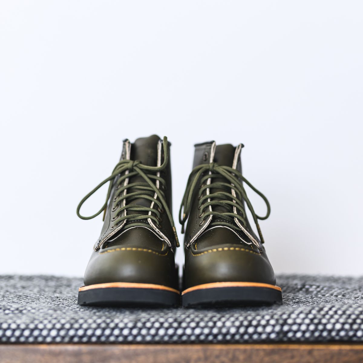 Photo by ABPhoto on October 1, 2023 of the Red Wing 6-Inch Classic Moc in S.B. Foot Alpine Portage.