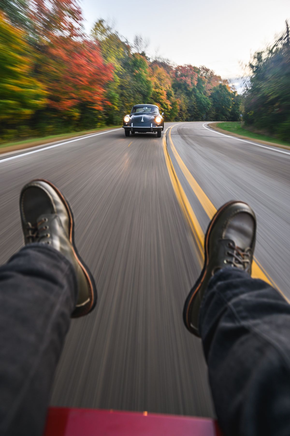 Photo by ABPhoto on October 6, 2023 of the Red Wing 6-Inch Classic Moc in S.B. Foot Alpine Portage.