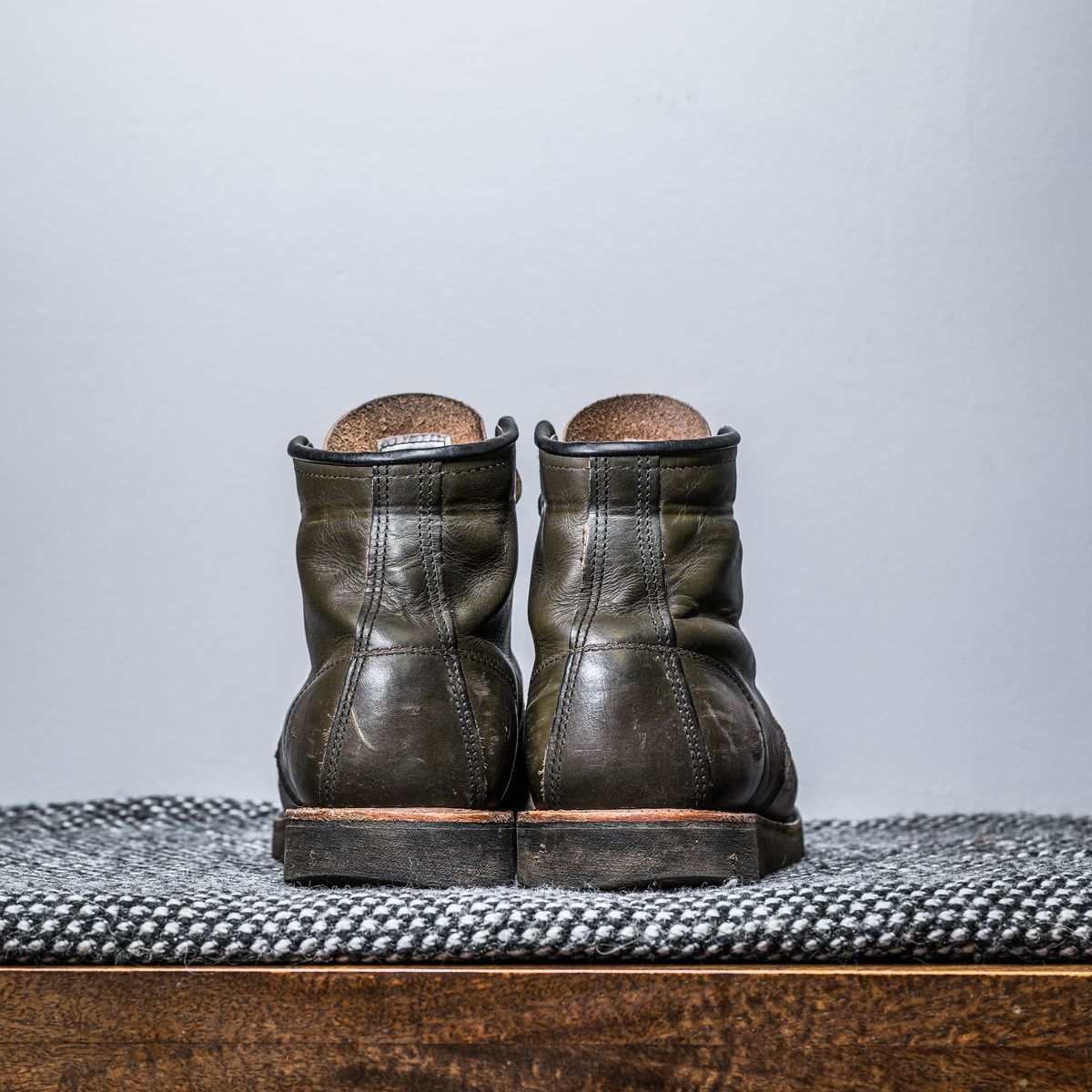 Photo by ABPhoto on February 2, 2024 of the Red Wing 6-Inch Classic Moc in S.B. Foot Alpine Portage.