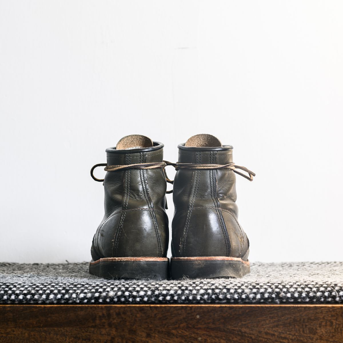 Photo by ABPhoto on March 1, 2024 of the Red Wing 6-Inch Classic Moc in S.B. Foot Alpine Portage.