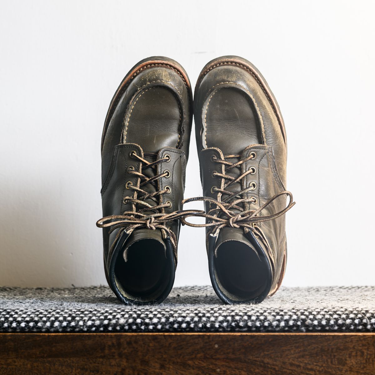 Photo by ABPhoto on March 1, 2024 of the Red Wing 6-Inch Classic Moc in S.B. Foot Alpine Portage.