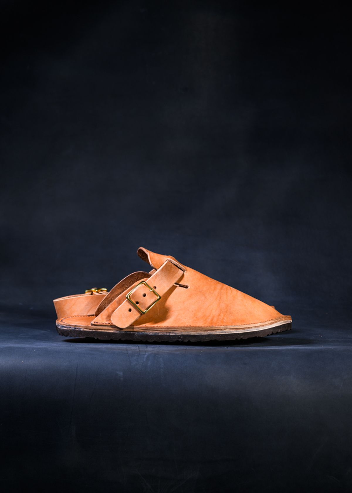 Photo by ABPhoto on February 26, 2026 of the Self-Made House Shoe in Horween Russet Horsehide Strips.