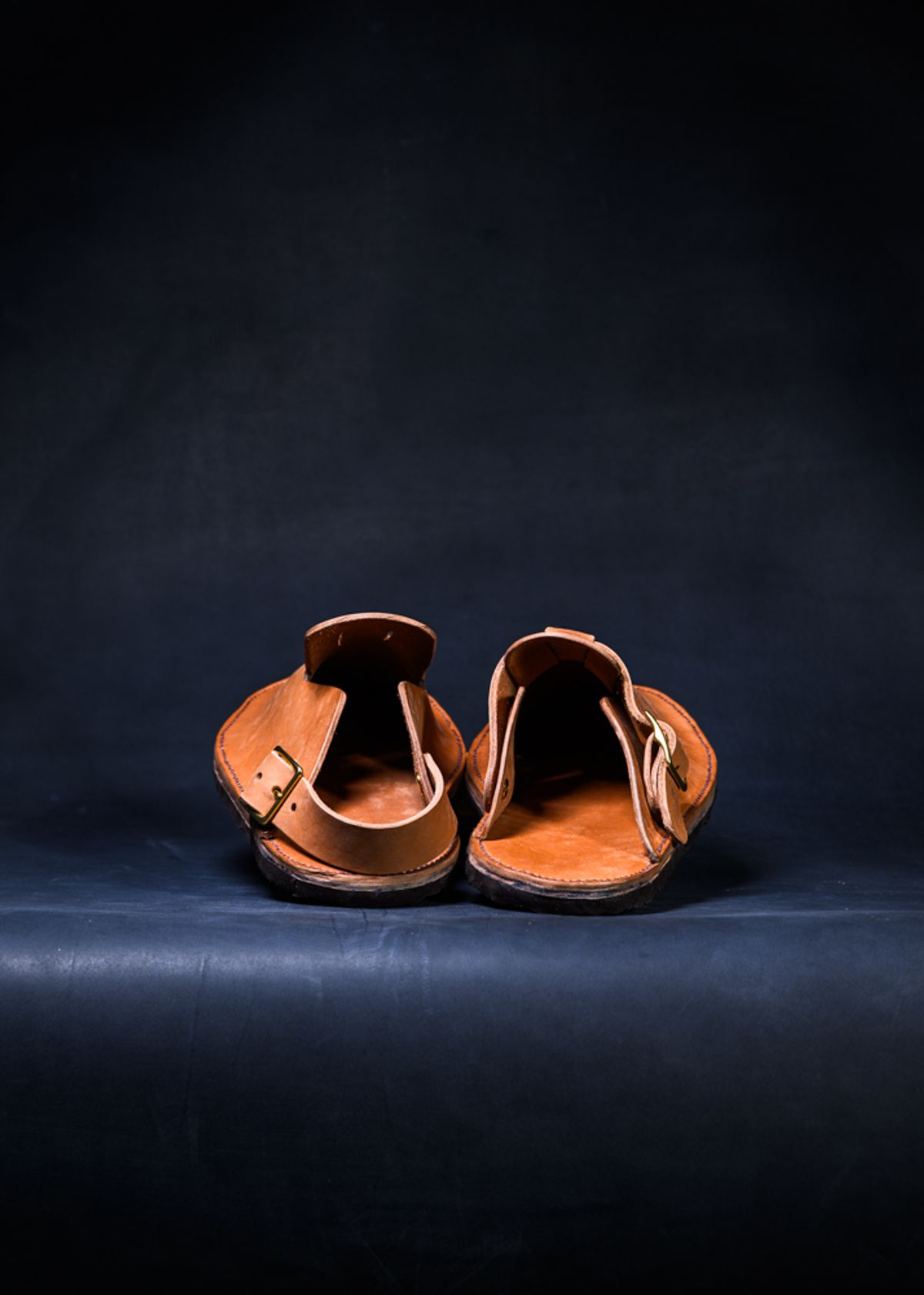 Photo by ABPhoto on February 26, 2026 of the Self-Made House Shoe in Horween Russet Horsehide Strips.