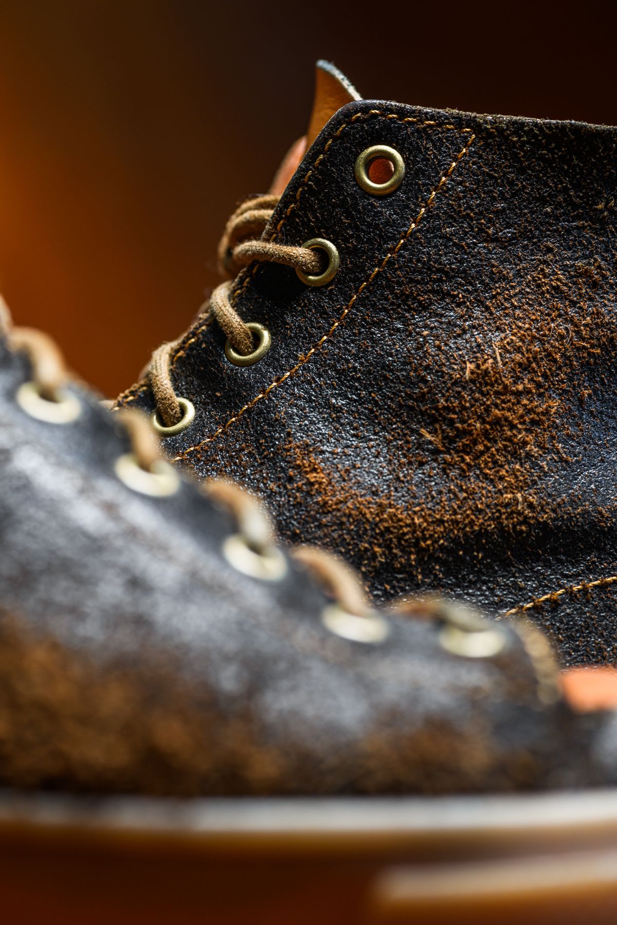 Photo by ABPhoto on January 28, 2026 of the BHHB Railtown in Horween Dark Brown Waxed Flesh & Wickett & Craig Russet Traditional Harness.
