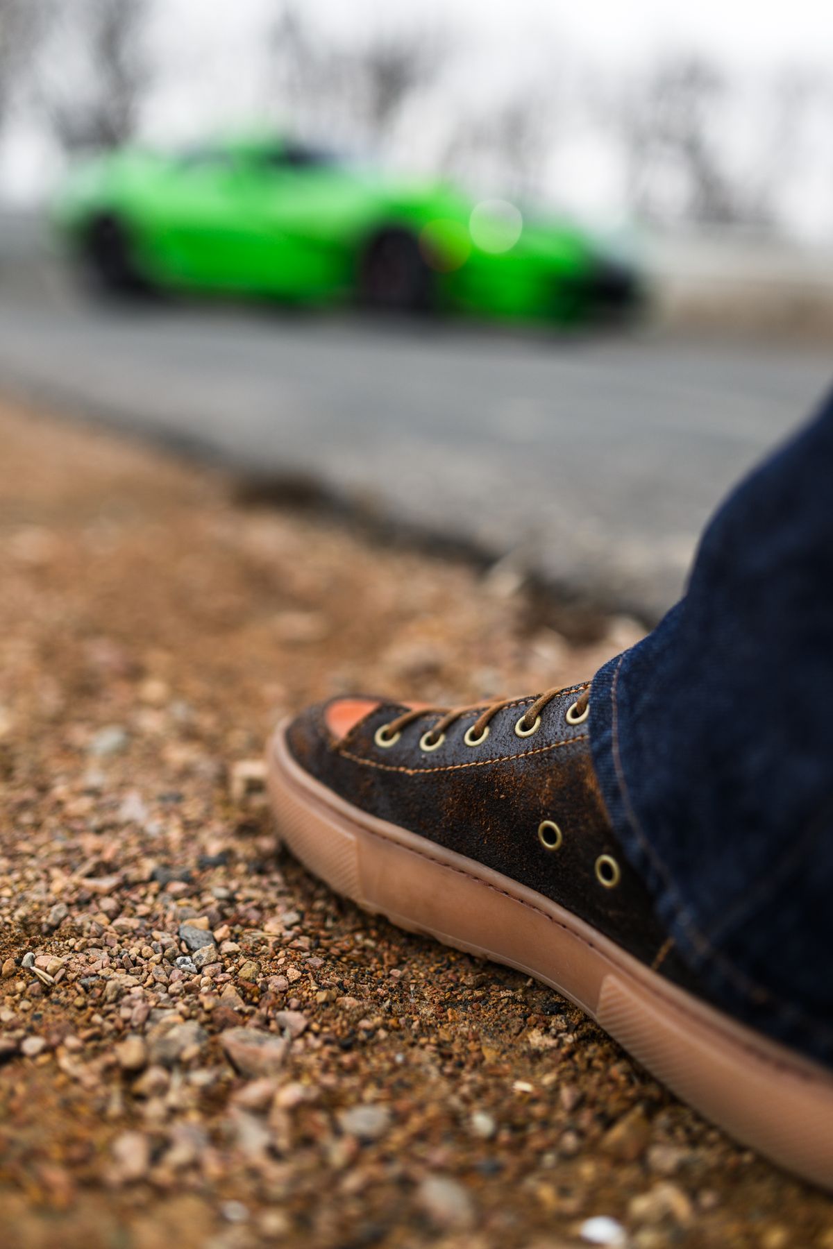 Photo by ABPhoto on February 17, 2026 of the BHHB Railtown in Horween Dark Brown Waxed Flesh & Wickett & Craig Russet Traditional Harness.