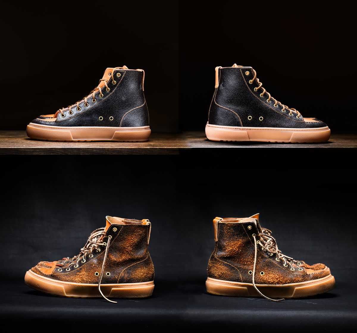 Photo by ABPhoto on April 3, 2026 of the BHHB Railtown in Horween Dark Brown Waxed Flesh & Wickett & Craig Russet Traditional Harness.