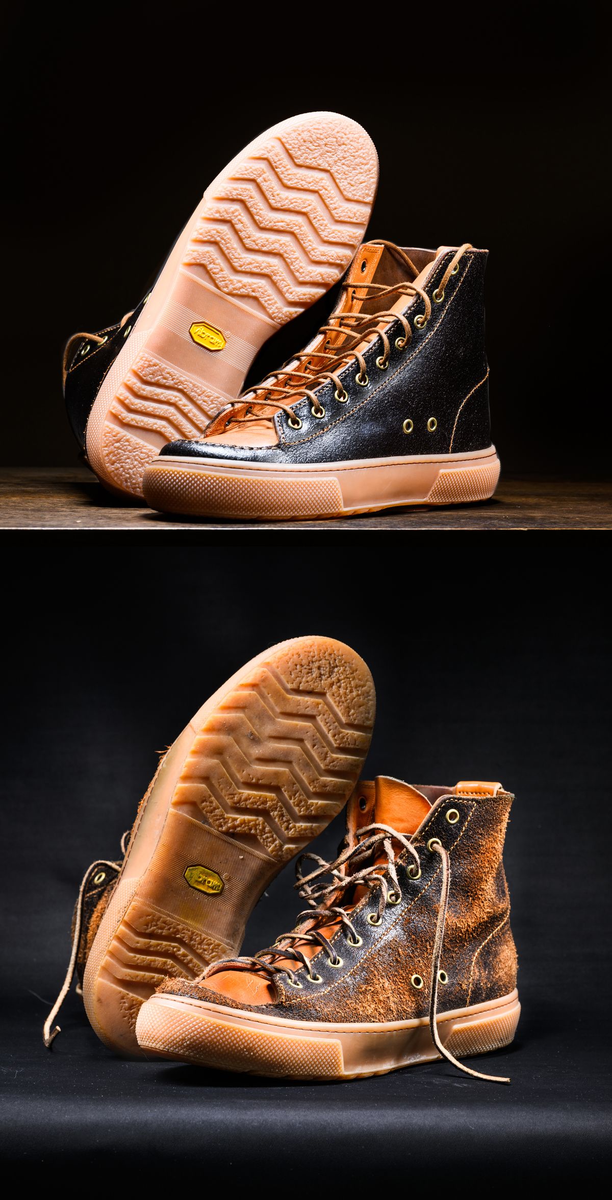 Photo by ABPhoto on April 3, 2026 of the BHHB Railtown in Horween Dark Brown Waxed Flesh & Wickett & Craig Russet Traditional Harness.