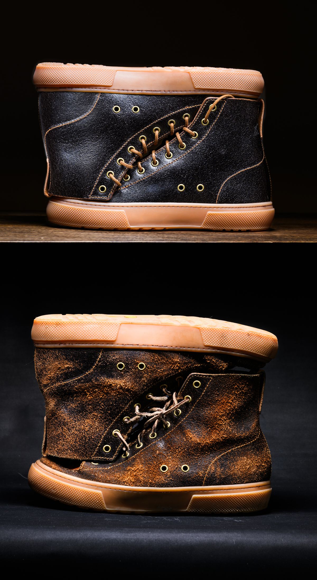 Photo by ABPhoto on April 3, 2026 of the BHHB Railtown in Horween Dark Brown Waxed Flesh & Wickett & Craig Russet Traditional Harness.