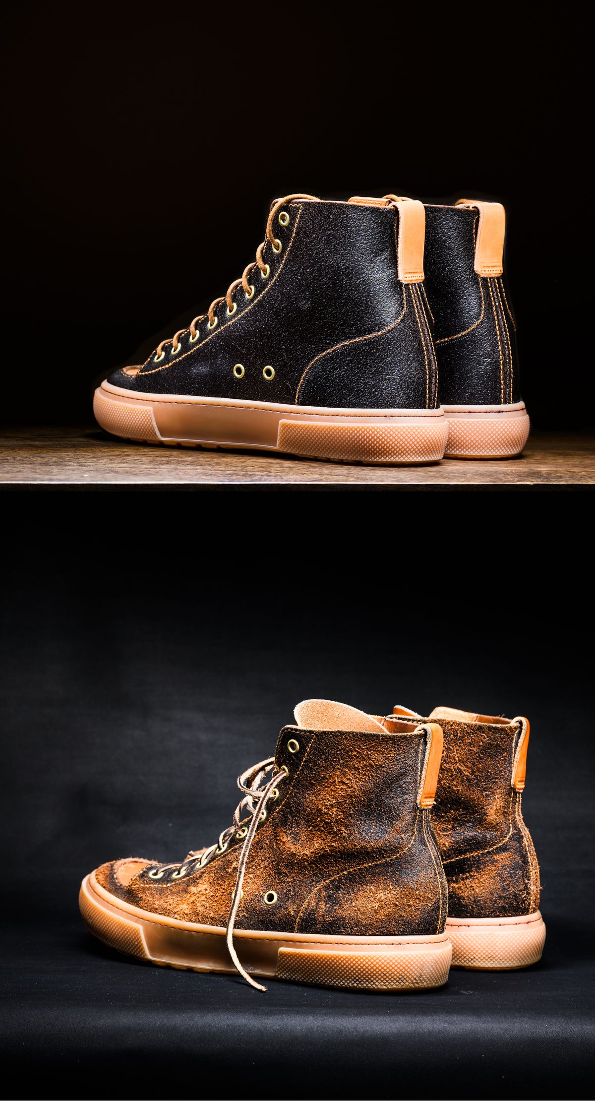 Photo by ABPhoto on April 3, 2026 of the BHHB Railtown in Horween Dark Brown Waxed Flesh & Wickett & Craig Russet Traditional Harness.