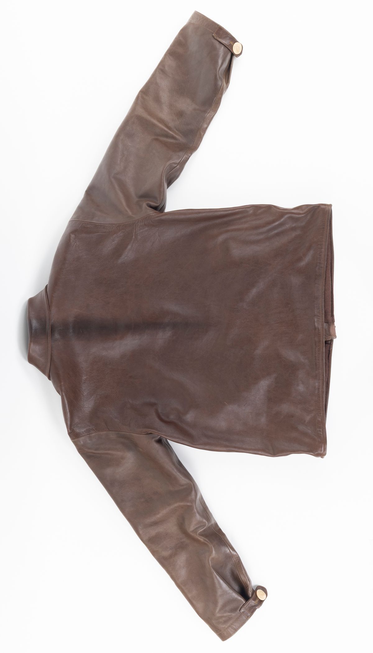 Photo by montyberns on January 3, 2026 of the House Of Berns Set Design Jacket in Horween Esspresso Vermont DHF.