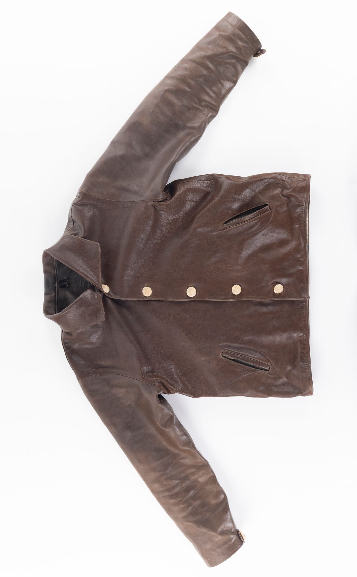 Photo by montyberns on March 3, 2026 of the House Of Berns Set Design Jacket in Horween Esspresso Vermont DHF.