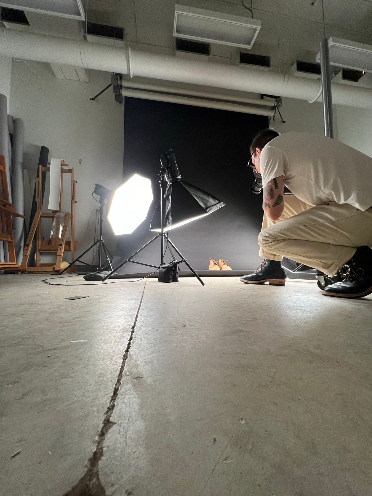 Photo by montyberns on October 4, 2022 of the Endurance Leather Co. Unlisted Model in Conceria Puccini Attilio Navy Koala.