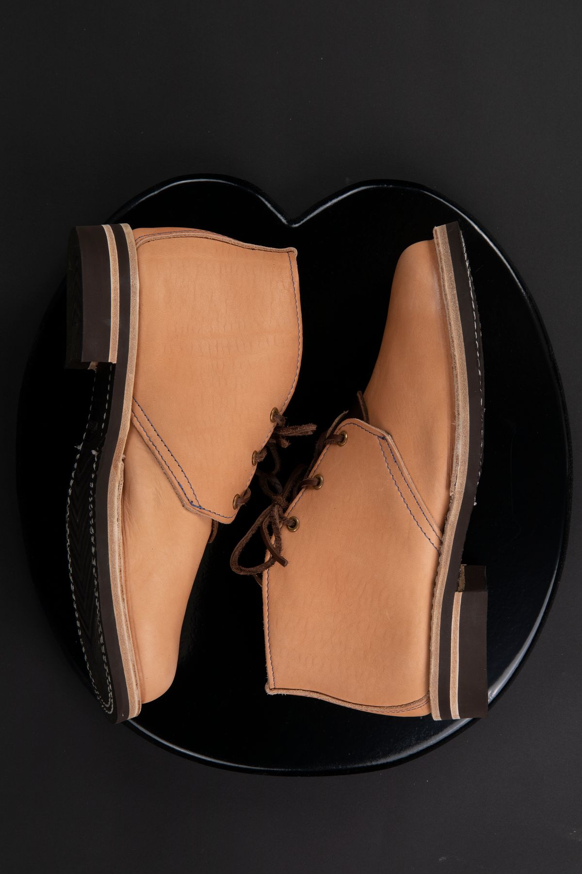 Photo by montyberns on October 1, 2022 of the Wesco Unlisted Model in Horween Natural Essex.