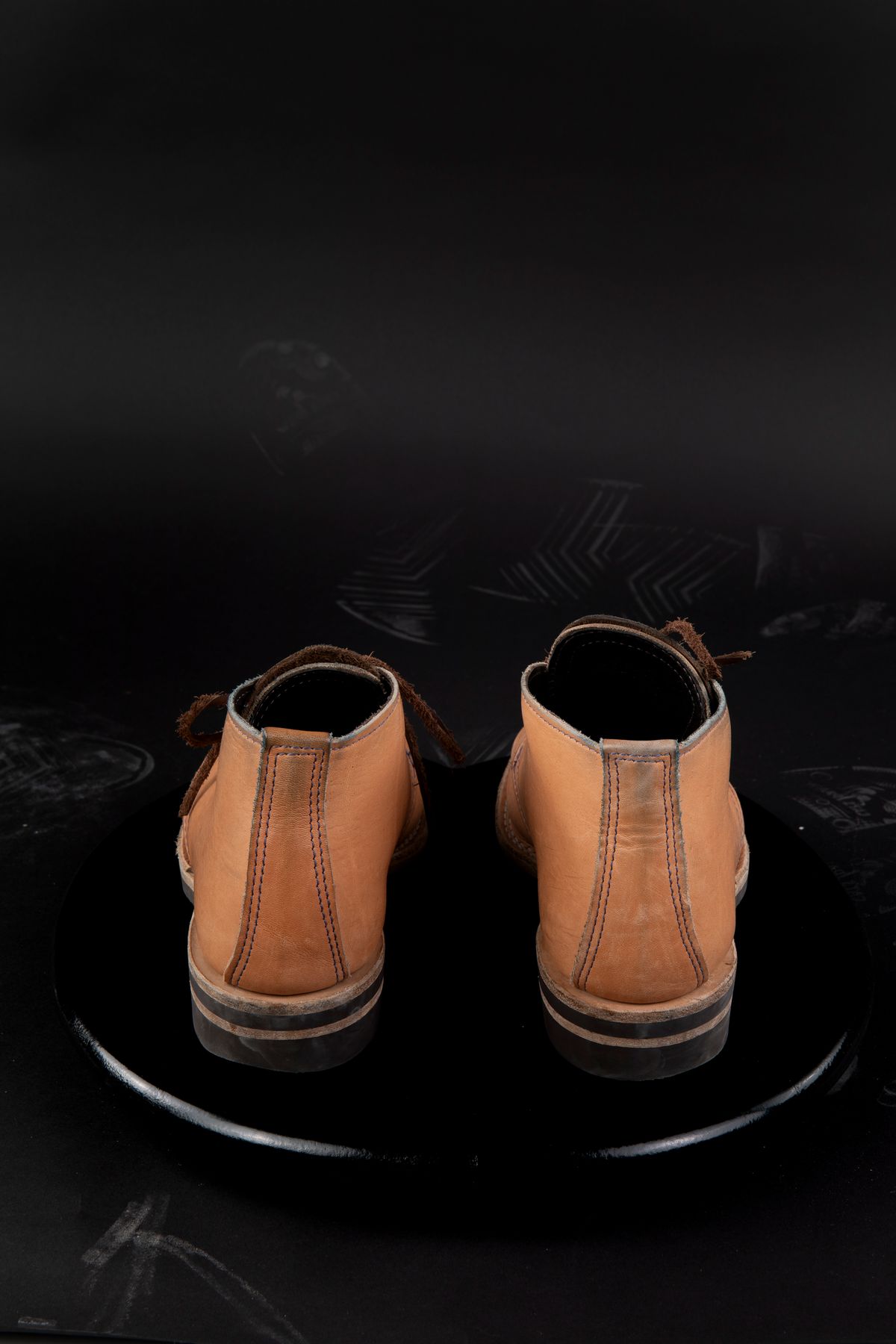 Photo by montyberns on November 4, 2022 of the Wesco Unlisted Model in Horween Natural Essex.