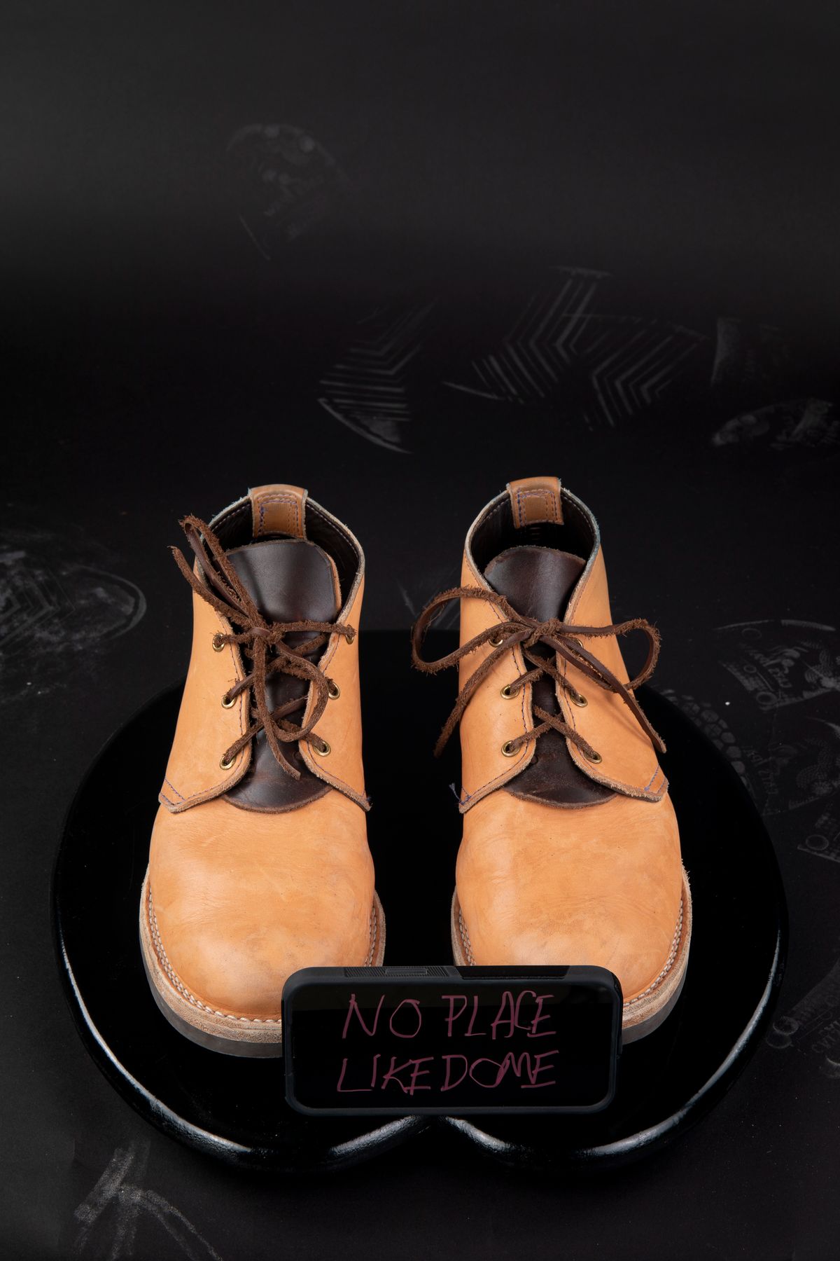 Photo by montyberns on November 4, 2022 of the Wesco Unlisted Model in Horween Natural Essex.