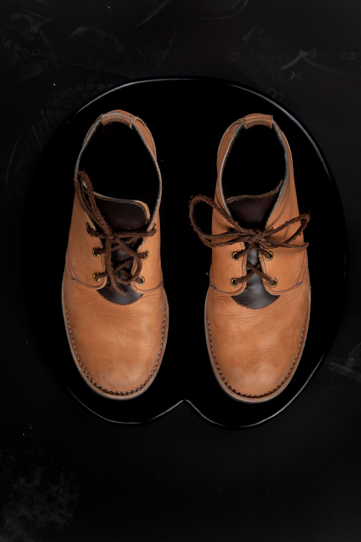 Photo by montyberns on November 4, 2022 of the Wesco Unlisted Model in Horween Natural Essex.
