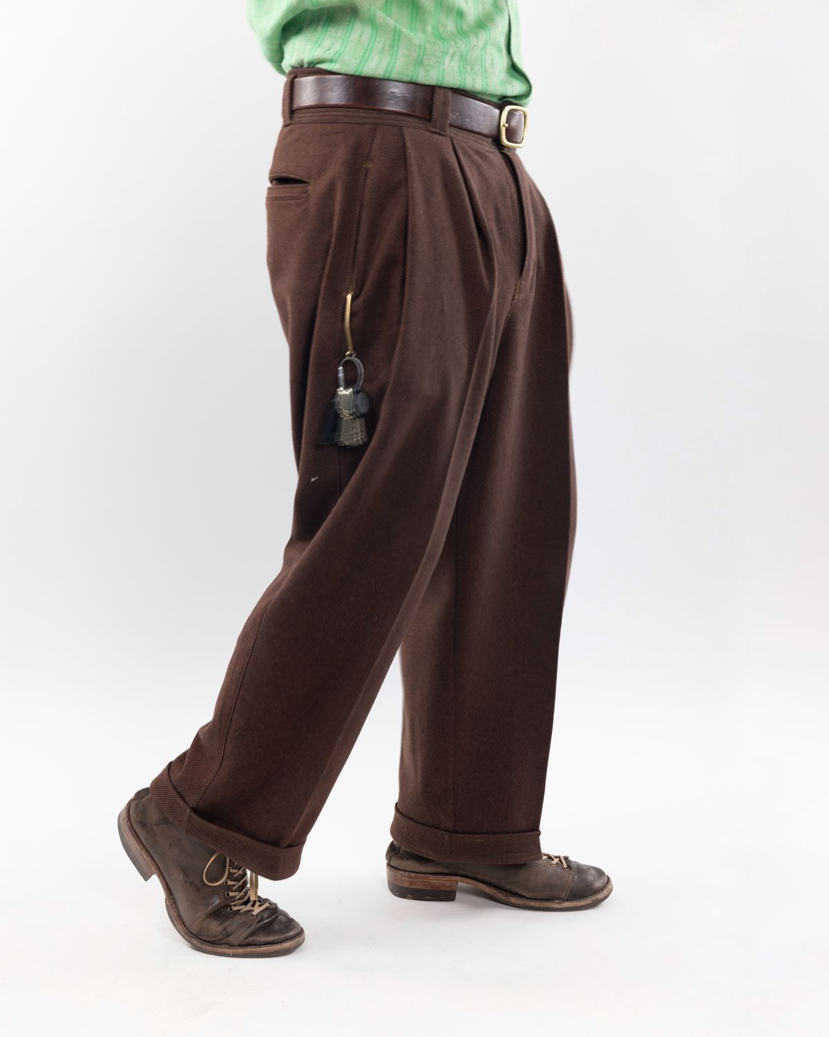 Photo by montyberns on March 31, 2026 of the House Of Berns Grip in Horween Esspresso Vermont DHF.