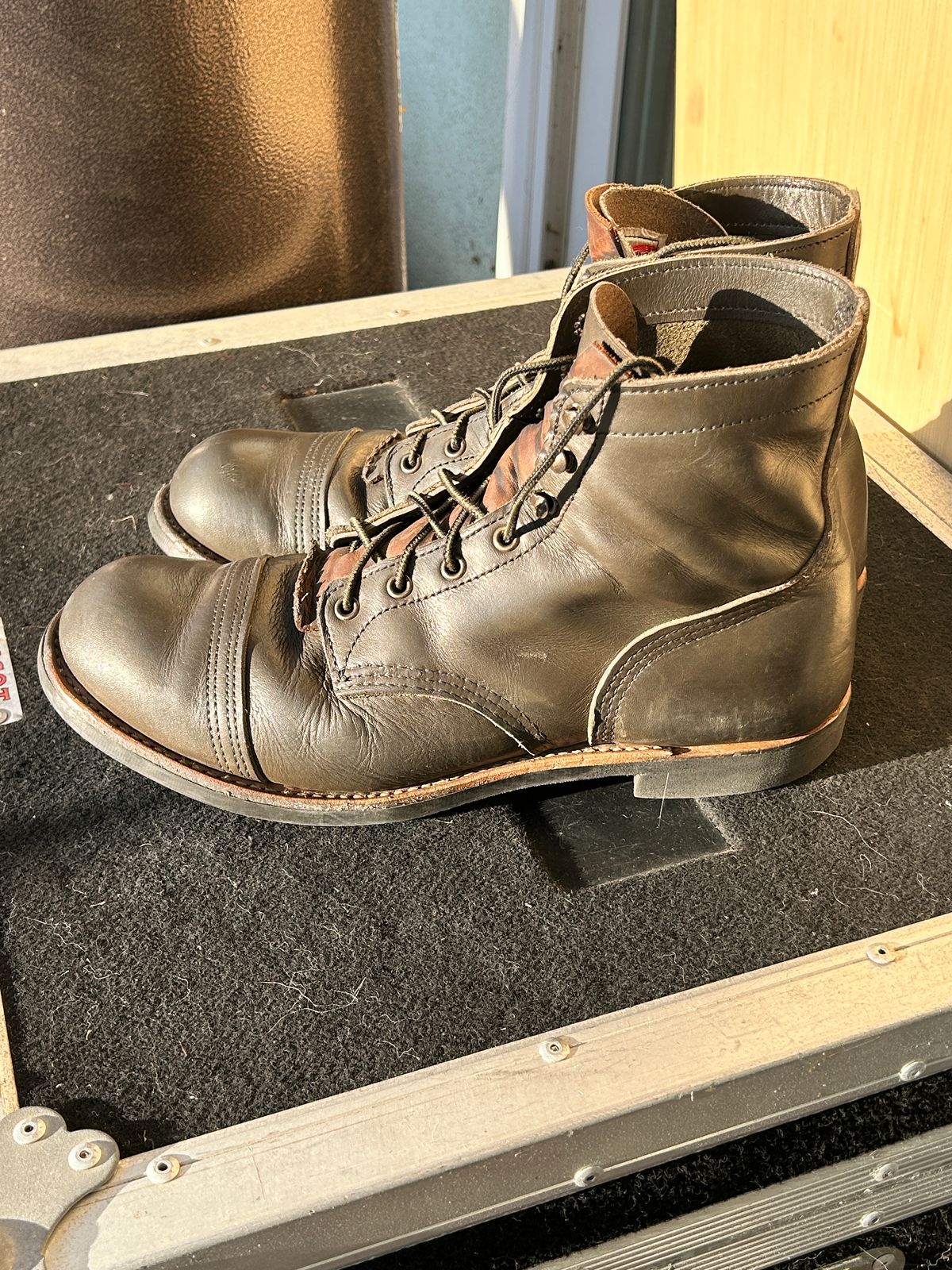 Photo by Mikejones100 on December 5, 2024 of the Red Wing Iron Ranger in S.B. Foot Alpine Portage.
