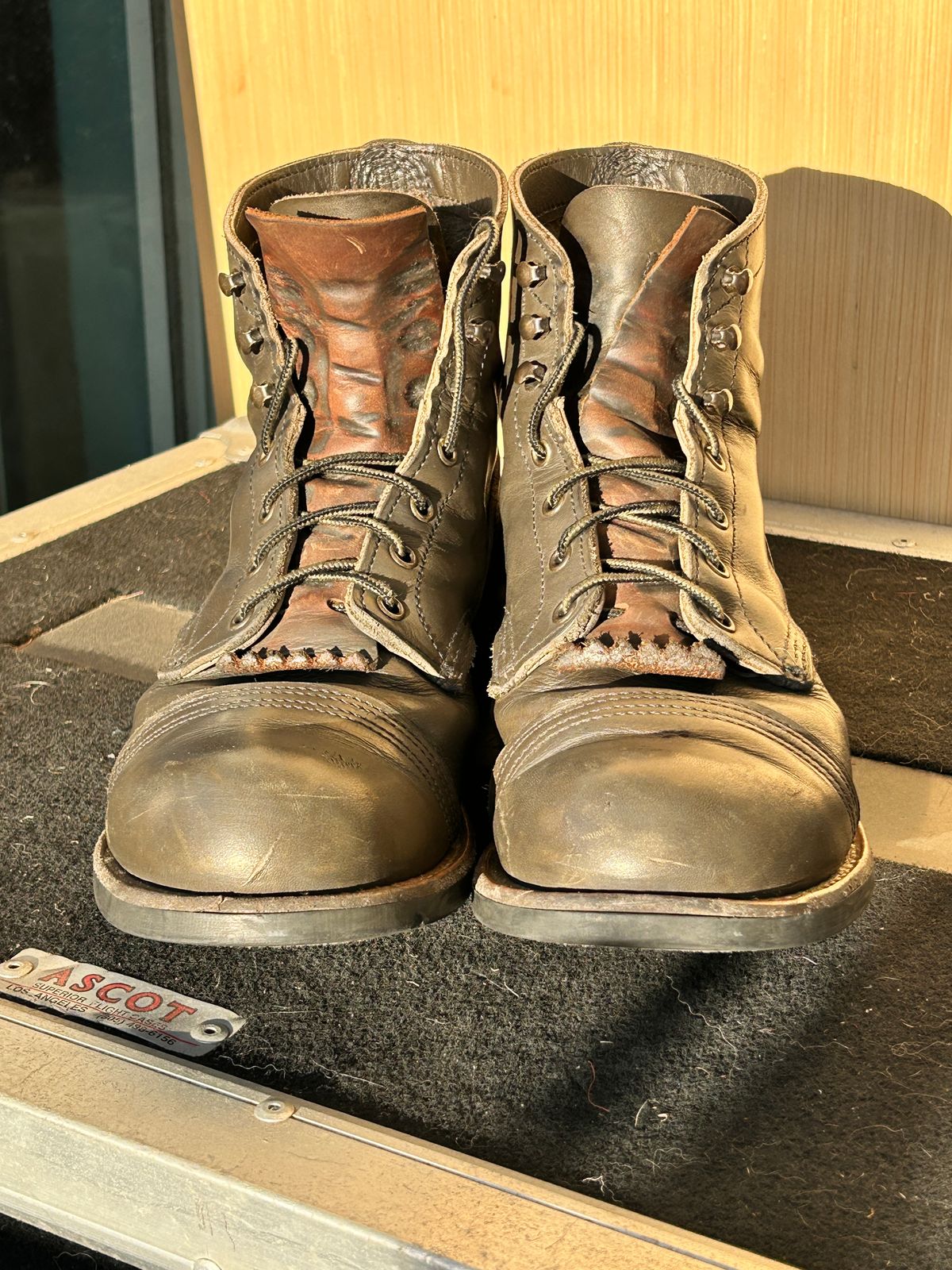Photo by Mikejones100 on January 6, 2025 of the Red Wing Iron Ranger in S.B. Foot Alpine Portage.