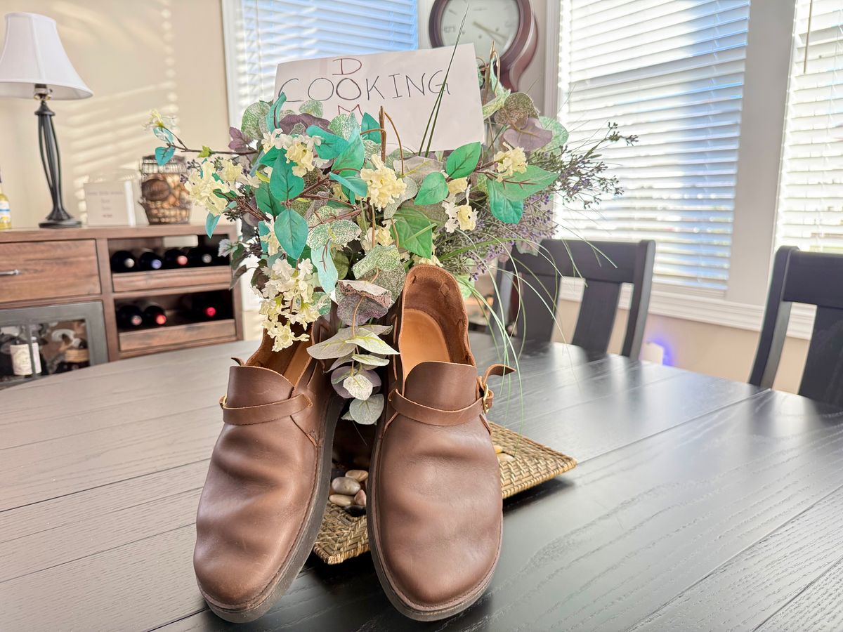 Photo by DMSR64 on November 3, 2025 of the Aurora Shoe Co. Middle English in Horween Dark Olive Chromexcel.