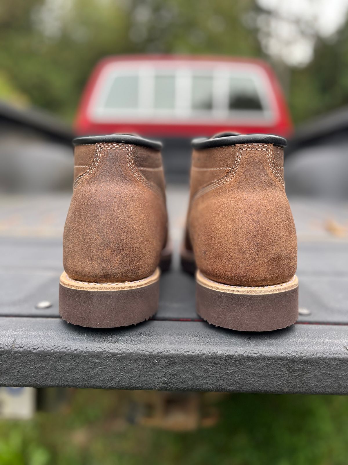 Photo by kendiamond on October 1, 2023 of the Ken Diamond 1/2 Cut in Horween Kudu Chromexcel.