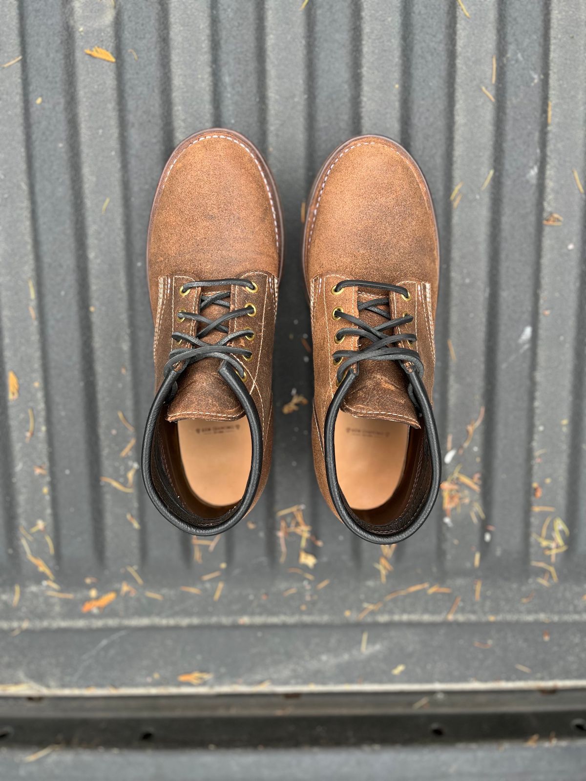 Photo by kendiamond on October 1, 2023 of the Ken Diamond 1/2 Cut in Horween Kudu Chromexcel.