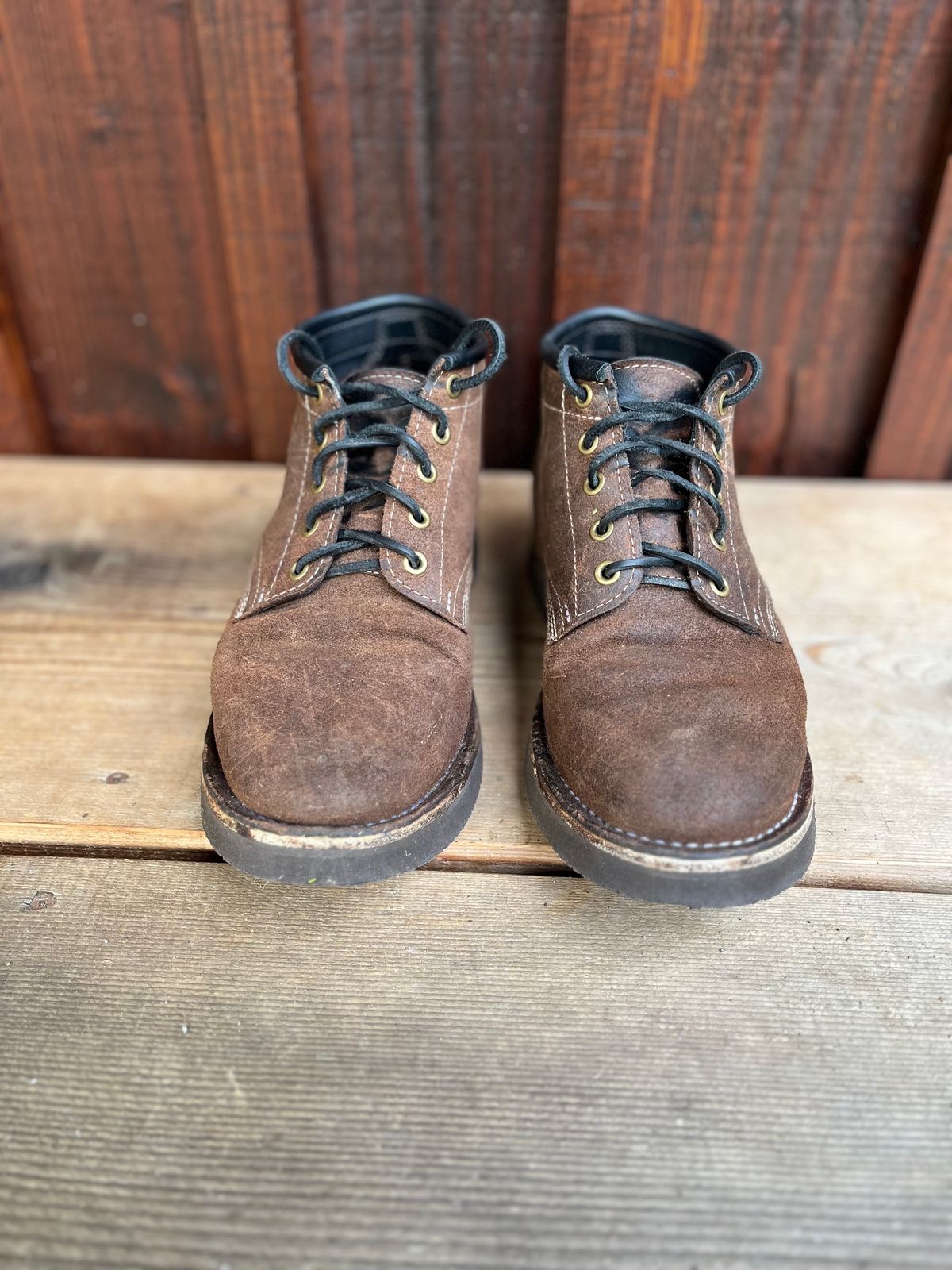 Photo by kendiamond on November 1, 2023 of the Ken Diamond 1/2 Cut in Horween Kudu Chromexcel.