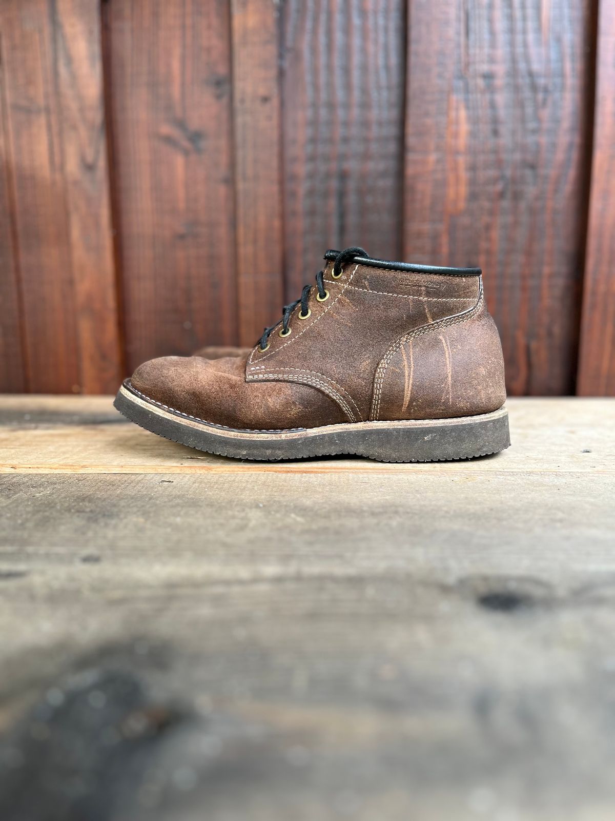 Photo by kendiamond on November 1, 2023 of the Ken Diamond 1/2 Cut in Horween Kudu Chromexcel.