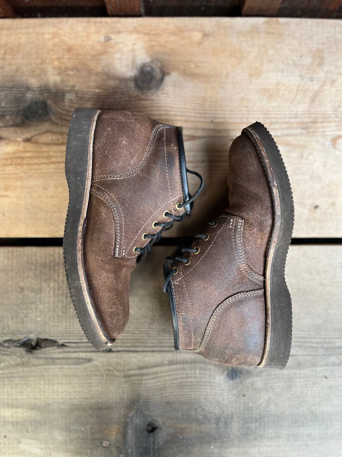 Photo by kendiamond on November 1, 2023 of the Ken Diamond 1/2 Cut in Horween Kudu Chromexcel.